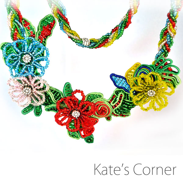 Necklace - flowers