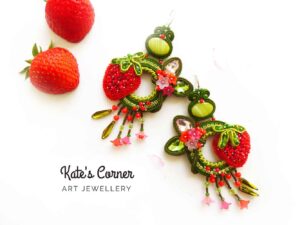 Strawberry Earrings