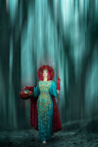 Red Riding Hood in a Soutache Dress - Soutache Fairytales Project